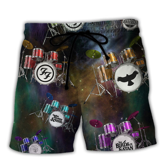 Drum Just For You - Beach Short Aloha Closet