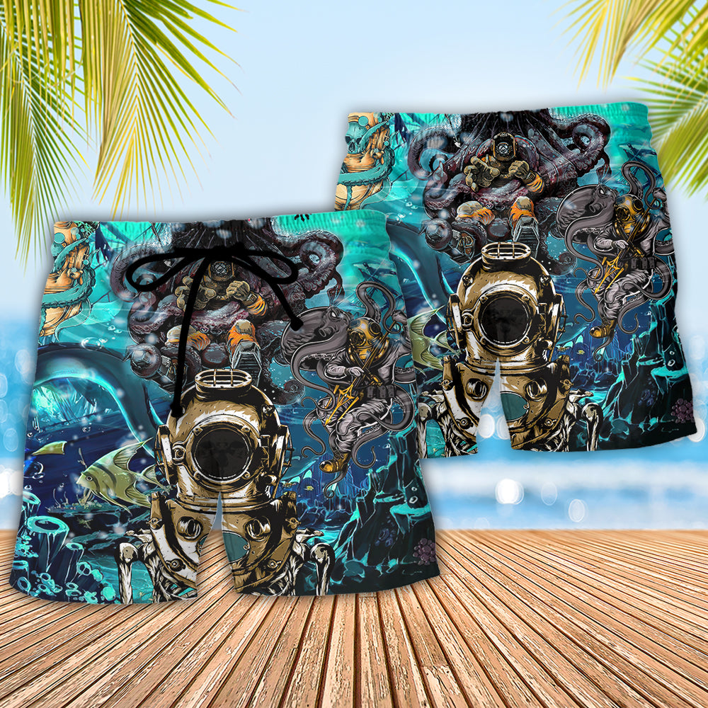 Scuba Diving A Day Without Scuba Diving Probably Wouldn't Kill Me But Why Risk It - Beach Short Reefox