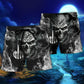Skull Warning I'm An AXX If You Don't Want Your Feelings Hurt Back Off - Beach Short Reefox