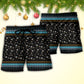 Viking Christmas Deck The Halls With Axes And Shields - Beach Short Reefox - Owls Matrix LTD