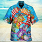 Cat And Fish Funny Together - Hawaiian Shirt - Reefox