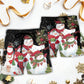 Christmas Cutie Snowman Happy Xmas Cardinal - Beach Short Reefox - Owls Matrix LTD