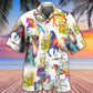 Horse I Like Horse And Beer - Hawaiian Shirt - Reefox