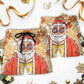 Christmas Santa Cutie Hippie Groovy - Beach Short Reefox - Owls Matrix LTD