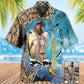 Fishing Blue Water Cool Custom Photo Personalized - Hawaiian Shirt - Reefox