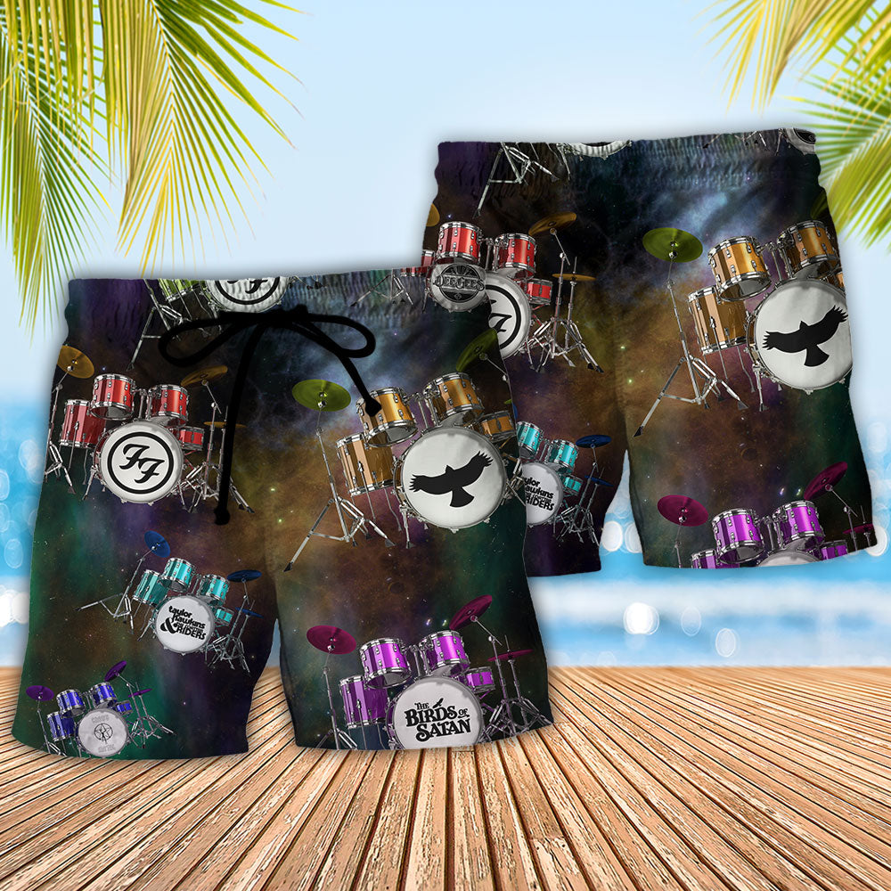 Drum Just For You - Beach Short Aloha Closet