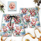 Christmas Santa Summer Beach Custom Photo - Beach Short Reefox - Owls Matrix LTD