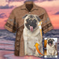 Dog Paw My Lovely Dog Classic Custom Photo Personalized - Hawaiian Shirt - Reefox