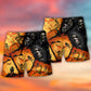 Halloween Skull Pumpkin Scary - Beach Short Reefox - Owls Matrix LTD