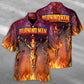 Music Event Burning Man Built To Burn Burning Man - Hawaiian Shirt - Reefox