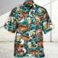 Fishing Beer Fishing Solves Most Of My Problems Beer Solves The Rest - Hawaiian Shirt