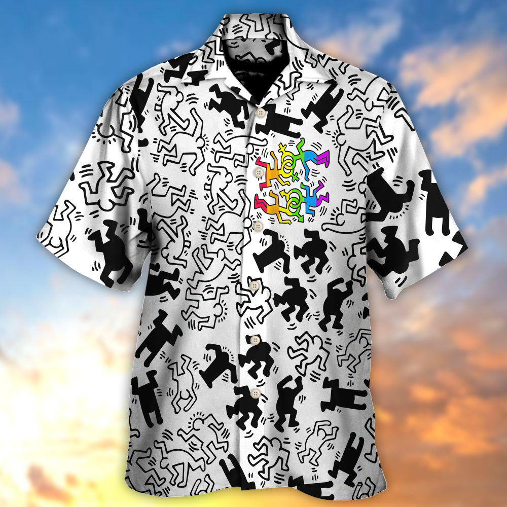 LGBT Be Proud Of Who You Are - Hawaiian Shirt - Reefox