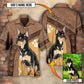 Dog Paw Brown Style Classic Custom Photo Personalized - Hawaiian Shirt - Reefox