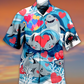 Shark Couple Love Style - Hawaiian Shirt - Reefox