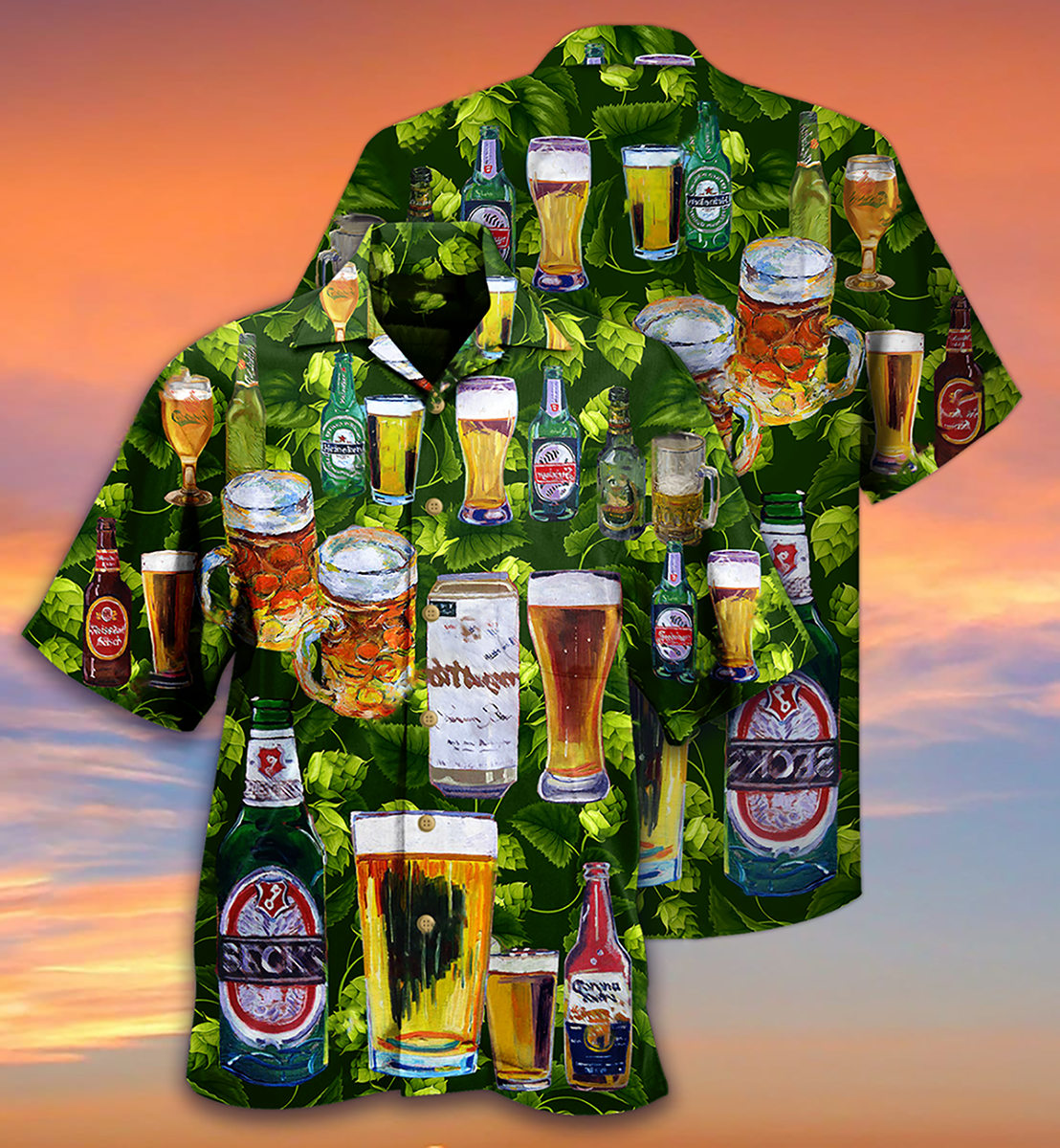 Beer Love It - Hawaiian Shirt - Reefox