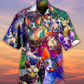 Cat To The Galaxy And Back - Hawaiian Shirt - Reefox