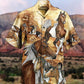 Native Horses Run Away Vintage - Hawaiian Shirt - Reefox