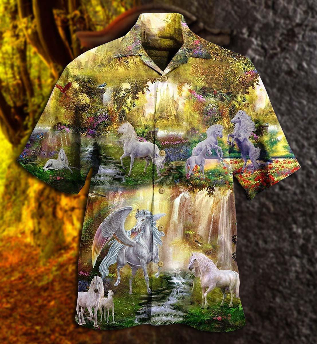 Horse Fly To Paradise - Hawaiian Shirt - Reefox