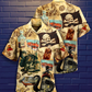 Wine And Skull My Life - Hawaiian Shirt - Reefox