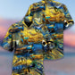 Saxophone Music Love Peace Life Yellow - Hawaiian Shirt - Reefox