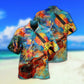 Violin Music Abstract - Hawaiian Shirt - Reefox