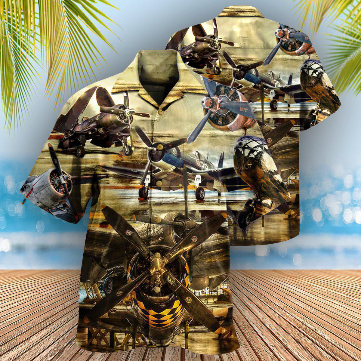 Aircraft The Sky Is Calling Sky Calls To Us - Hawaiian Shirt - Reefox