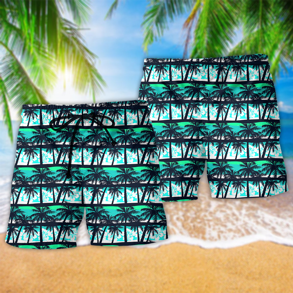 Alien Tropical Coconut Style - Beach Short Reefox - Owls Matrix LTD