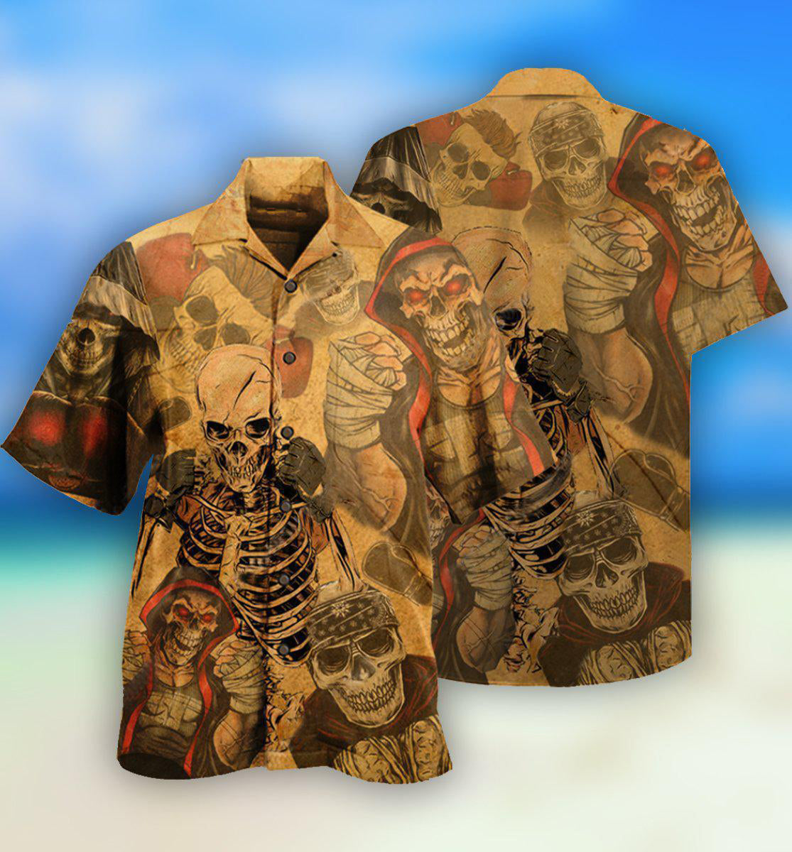 Skull Amazing Boxe - Hawaiian Shirt - Reefox