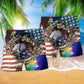 America Freedom Eagle Merry Christmas Stunning - Beach Short Reefox - Owls Matrix LTD