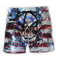 Skull Don't Try To Figure Me Out I'm A Special Kind Of Twisted - Beach Short Reefox