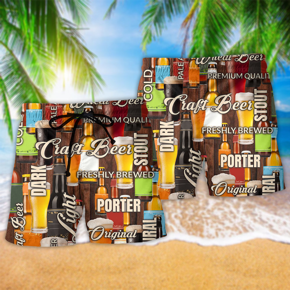 Beer Craft Original Factory - Beach Short Reefox - Owls Matrix LTD