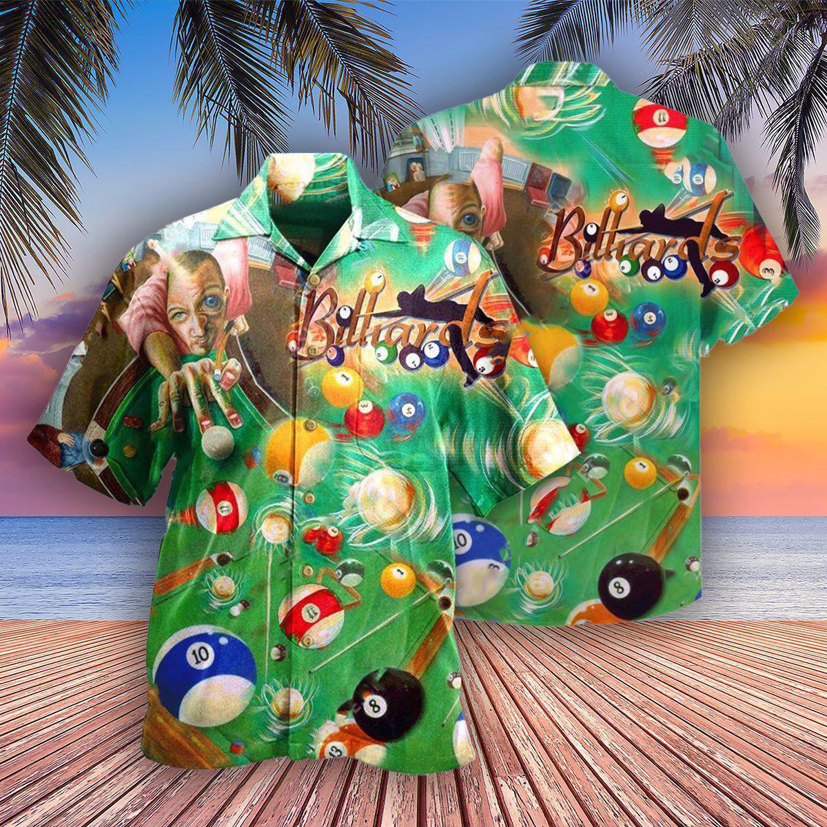 Billiard It Worked In My Head - Hawaiian Shirt - Reefox