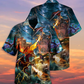 Dragon Fight With The Pirate Ship - Hawaiian Shirt - Reefox