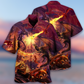 Dragon Fighting Togerther Love Life - Hawaiian Shirt - Reefox