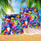 Cat Fullcolor Love Rainbow - Beach Short Reefox - Owls Matrix LTD