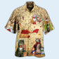 Cat In The Melody Of Life - Hawaiian Shirt - Reefox