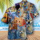 Cat Mosaic Amazing - Hawaiian Shirt - Reefox