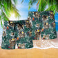 Cat Powered By Cat Sand Hawaii Tropical - Beach Short Reefox - Owls Matrix LTD