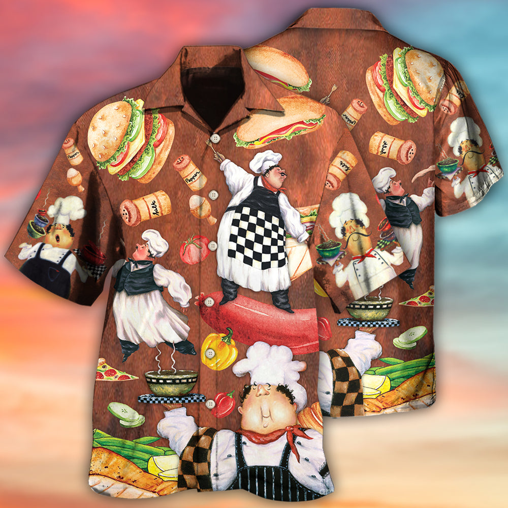 Chef Funny Cool Style - Hawaiian Shirt - Reefox