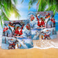 Christmas Close To Heaven Down To Earth Snowboarding - Beach Short Reefox - Owls Matrix LTD