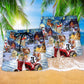 Christmas Farmer Merry Xmas Lover - Beach Short Reefox - Owls Matrix LTD
