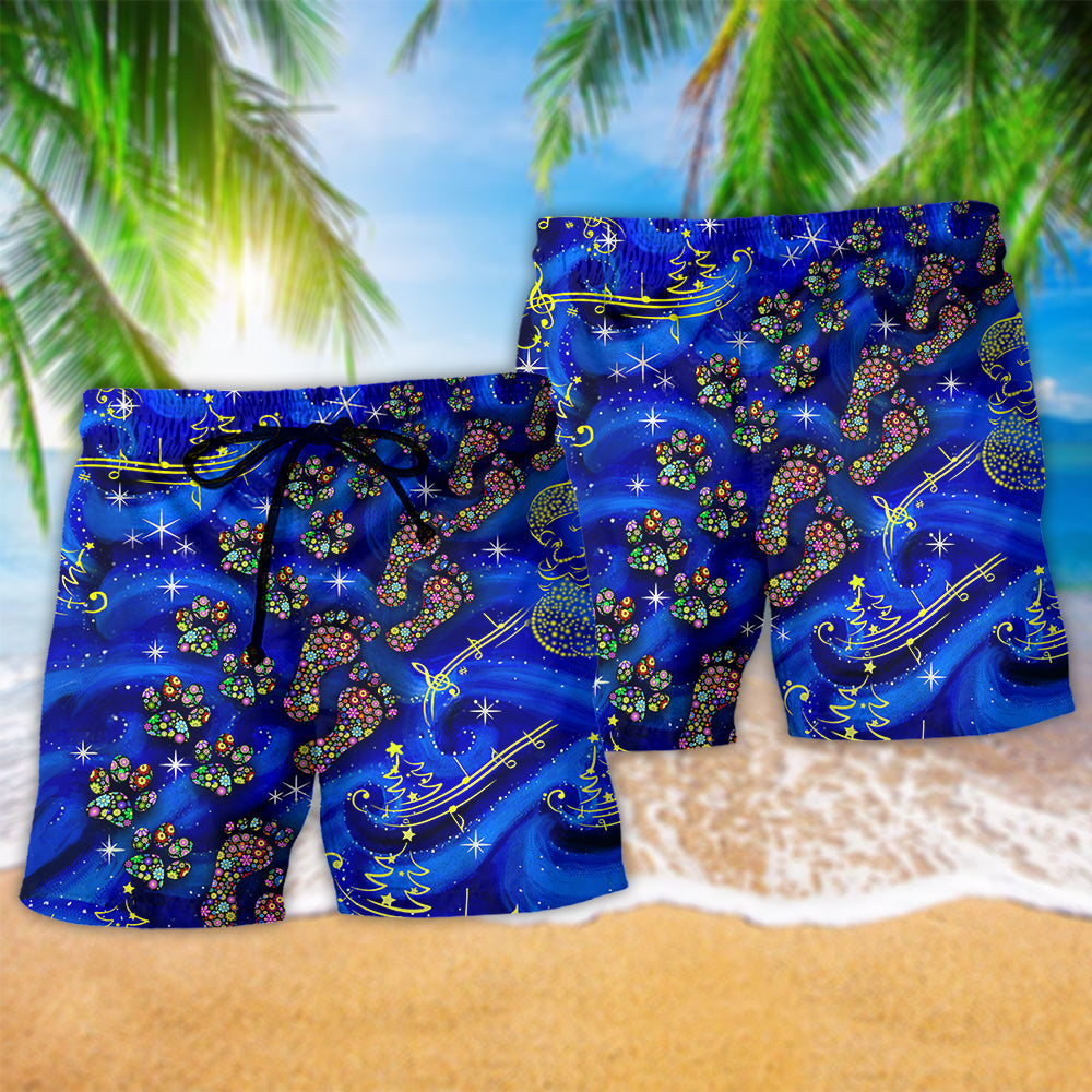 Christmas Never Walk Alone - Beach Short Reefox - Owls Matrix LTD