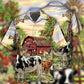 Cow Farm Peaceful Life - Hawaiian Shirt - Reefox