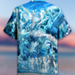 Horse Run To The Sea And Free The Souls - Hawaiian Shirt - Reefox