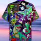 Dinosaur Teaching Is Like A Walk - Hawaiian Shirt - Reefox