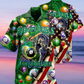 Billiard Rub My Balls For Good Luck America - Hawaiian Shirt - Reefox