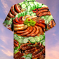 Food Life Is Better With Hot Dog Salad - Hawaiian Shirt - Reefox