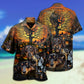 Dachshund Halloween Night Pumpkin - Hawaiian Shirt - Reefox