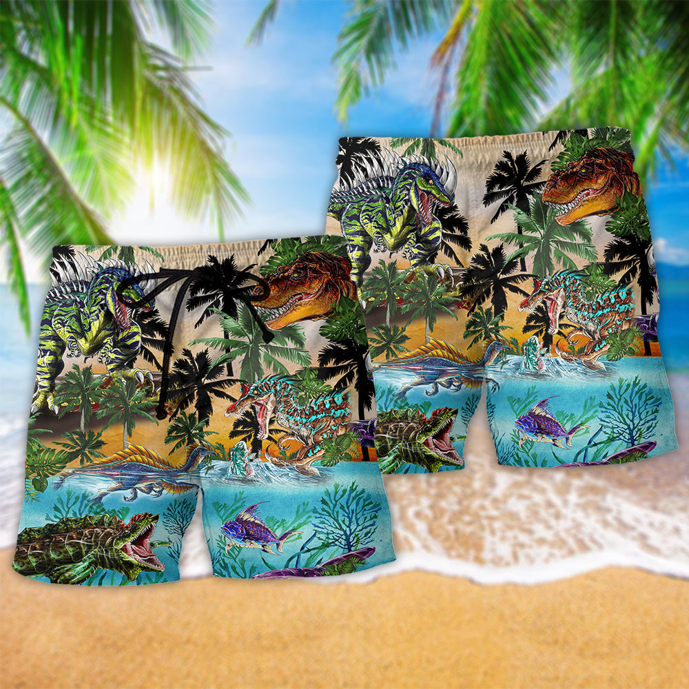 Dinosaur Developmental Story World - Beach Short Reefox - Owls Matrix LTD