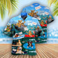 Dogs And Cats Funny Team - Hawaiian Shirt - Reefox